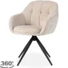 Label51 Eetkamerstoelen^Eetkamerstoel Naturel FE-92.000 Esma