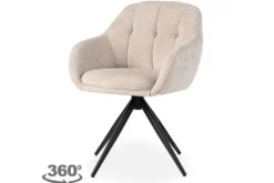 Label51 Eetkamerstoelen^Eetkamerstoel Naturel FE-92.000 Esma