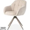 Label51 Eetkamerstoelen^Eetkamerstoel Naturel FE-92.002 Esma