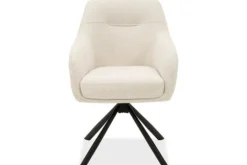 New Elviro Style Eetkamerstoel Off White Raven 22 Madie