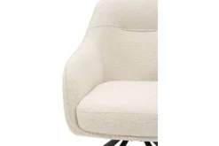 New Elviro Style Eetkamerstoel Off White Raven 22 Madie