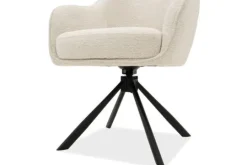 New Elviro Style Eetkamerstoel Off White Raven 22 Madie