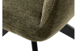Outlet Nordic Style Eetkamerstoel Olive Green Nebula