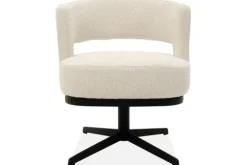 Outlet Monari Design Eetkamerstoel Puente Cremé Wit Verto