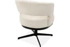 Outlet Monari Design Eetkamerstoel Puente Cremé Wit Verto