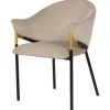 Sale Tweede Kans Eetkamerstoel S4578 Khaki Velvet