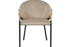 Sale Tweede Kans Eetkamerstoel S4578 Khaki Velvet