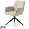 Best Nordic Style Eetkamerstoel Sand Nebula