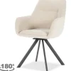 By-Boo Eetkamerstoelen^Eetkamerstoel Taupe 240095 Bliss II