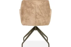 Eleonora Meubelen Eetkamerstoelen^Eetkamerstoel Taupe 96459 Hugo
