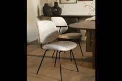 Eleonora Meubelen Eetkamerstoelen^Eetkamerstoel Taupe 95990 Jon