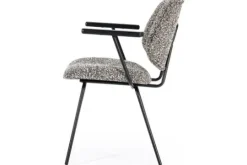 Eleonora Meubelen Eetkamerstoelen^Eetkamerstoel Taupe 95986 Jon