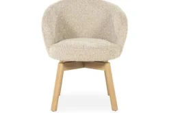 Eleonora Meubelen Eetkamerstoelen^Eetkamerstoel Taupe 96467 Livia