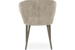 Eleonora Meubelen Eetkamerstoelen^Eetkamerstoel Taupe 96473 Mateo