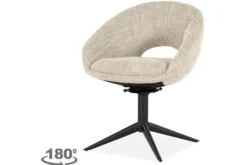 Eleonora Meubelen Eetkamerstoelen^Eetkamerstoel Taupe 96455 Nol
