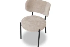 By-Boo Eetkamerstoelen^Eetkamerstoel taupe 230145 Oasis