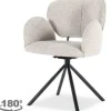 Eleonora Meubelen Eetkamerstoelen^Eetkamerstoel Taupe 96120 Rosalin