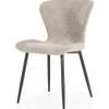Clearance By-Boo Eetkamerstoel Taupe 240056 Spinner