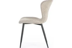 Clearance By-Boo Eetkamerstoel Taupe 240056 Spinner