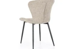 Clearance By-Boo Eetkamerstoel Taupe 240056 Spinner