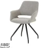 Livingfurn Eetkamerstoelen^Eetkamerstoel Taupe Capp