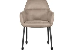 Label51 Eetkamerstoelen^Eetkamerstoel Taupe IH-50.198 Lenny