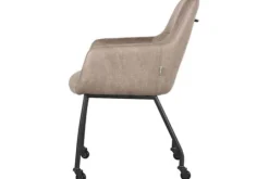 Label51 Eetkamerstoelen^Eetkamerstoel Taupe IH-50.198 Lenny