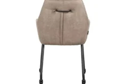 Label51 Eetkamerstoelen^Eetkamerstoel Taupe IH-50.198 Lenny