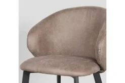 Label51 Eetkamerstoelen^Eetkamerstoel Taupe IH-50.197 Logan