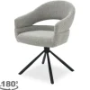 Livingfurn Eetkamerstoelen^Eetkamerstoel Taupe Linn