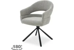 Livingfurn Eetkamerstoelen^Eetkamerstoel Taupe Linn