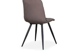 Label51 Eetkamerstoelen^Eetkamerstoel Taupe LN-87.007 Bistro