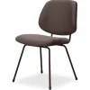 Label51 Eetkamerstoelen^Eetkamerstoel Taupe ZM-88.003 Bello