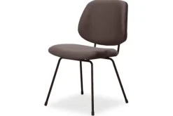 Label51 Eetkamerstoelen^Eetkamerstoel Taupe ZM-88.003 Bello