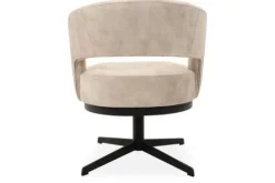 Online Monari Design Eetkamerstoel Velvet Beige Verto