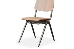 Label51 Eetkamerstoelen^Eetkamerstoel Walnoot TX-85.002 Solid