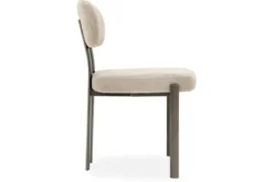 Discount Kaizen Design Eetkamerstoel Wave Beige - Anodic Brown Ravon