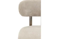 Discount Kaizen Design Eetkamerstoel Wave Beige - Anodic Brown Ravon