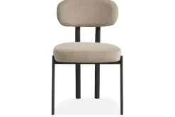 Kaizen Design Eetkamerstoelen^Eetkamerstoel Wave Beige - Black Ravon