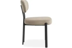 Kaizen Design Eetkamerstoelen^Eetkamerstoel Wave Beige - Black Ravon