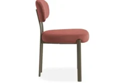 Kaizen Design Eetkamerstoelen^Eetkamerstoel Wave Burned Orange - Anodic Brown Ravon