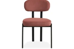 Kaizen Design Eetkamerstoel Wave Burned Orange - Black Ravon