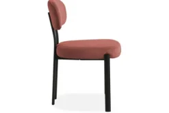 Kaizen Design Eetkamerstoel Wave Burned Orange - Black Ravon