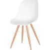 Label51 Eetkamerstoelen^Eetkamerstoel Wit FF-45.021 Rimini