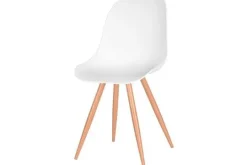 Label51 Eetkamerstoelen^Eetkamerstoel Wit FF-45.021 Rimini