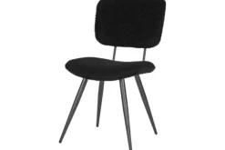Label51 Eetkamerstoelen^Eetkamerstoel Zwart IH-50.067 Ted