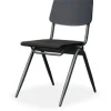 Label51 Eetkamerstoelen^Eetkamerstoel Zwart TX-85.001 Solid