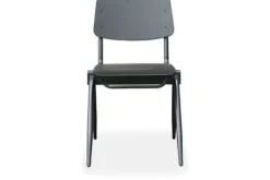 Label51 Eetkamerstoelen^Eetkamerstoel Zwart TX-85.001 Solid