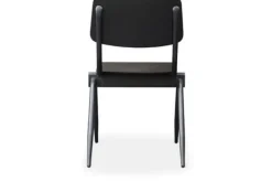 Label51 Eetkamerstoelen^Eetkamerstoel Zwart TX-85.001 Solid