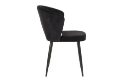 Online Label51 Eetkamerstoel Zwart UK-30.395 Wave